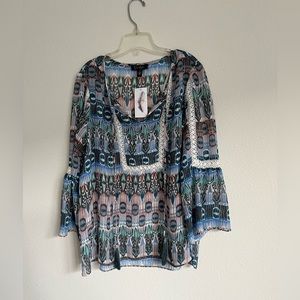 NWT: Jessica Simpson Tunic Top-New with Tags!